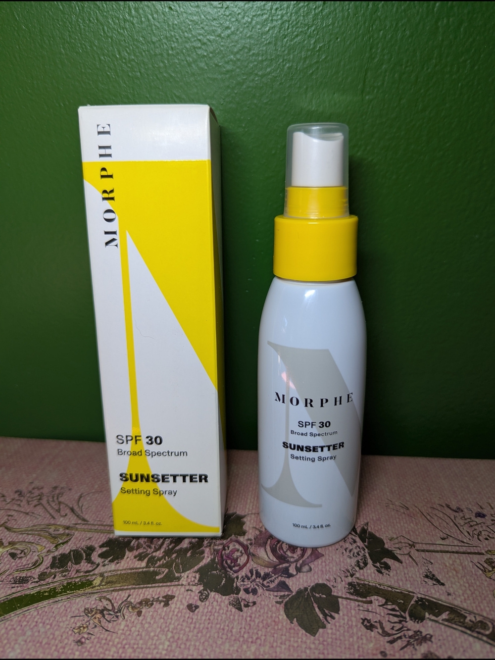 Morphe Sunsetter Setting Spray SPF 30